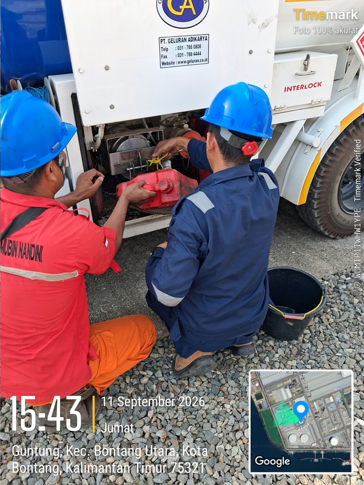Suplai BBM PT Kaltim Methanol Industri (KMI)